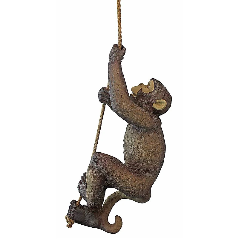 Design Toscano® 20" Makokou the Climbing Monkey Statue, 2ct.