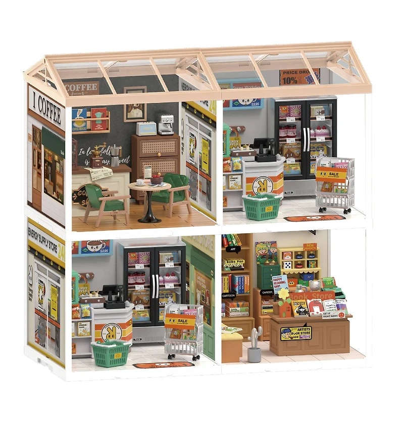 Rolife® Super Creator DIY Miniature Roof Accessory