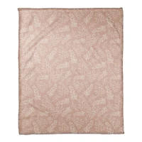 Mother's Day Blush BoBrownicals Coral Fleece Blanket