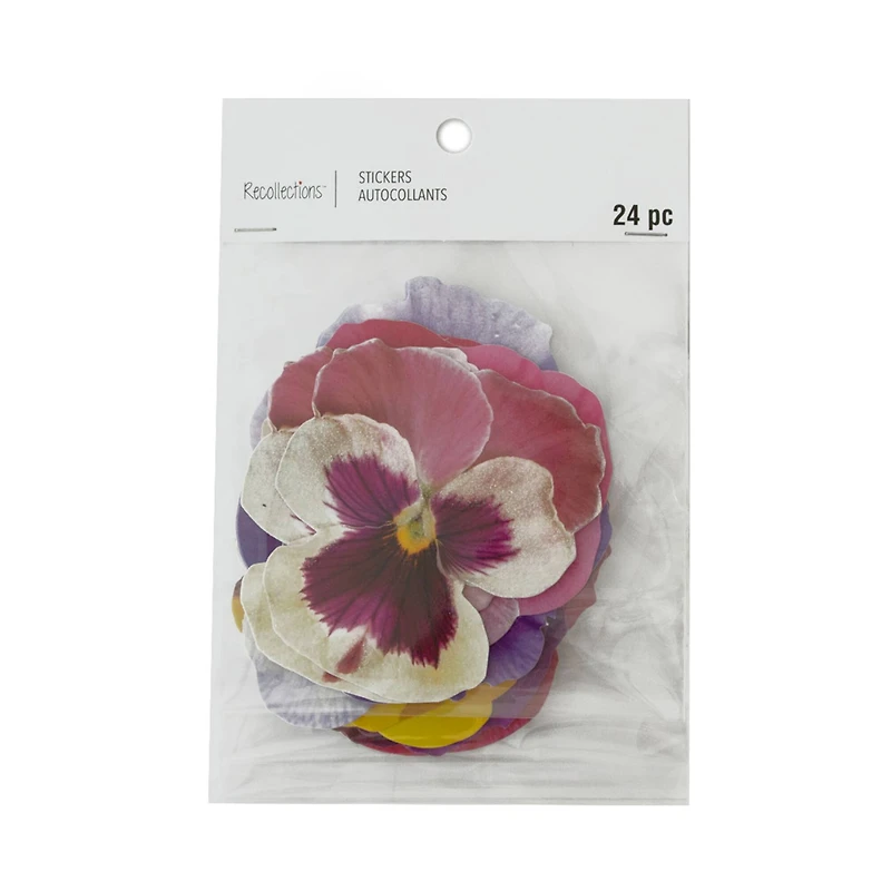 Pansy Die Cut Stickers by Recollections™