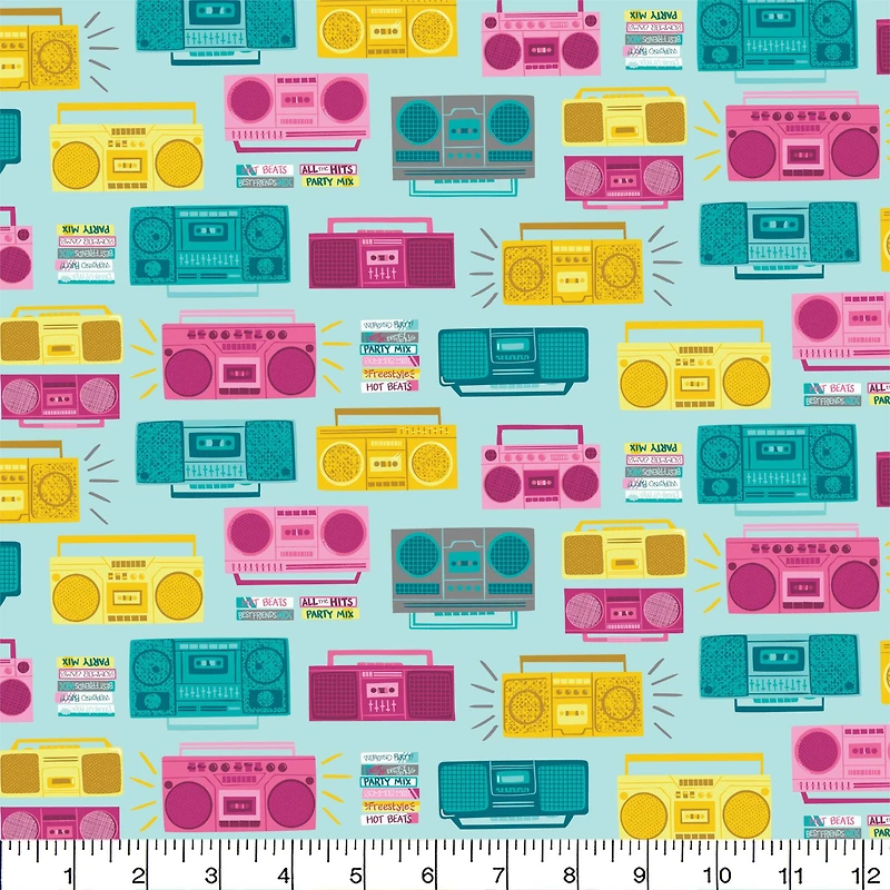 Camelot Fabrics Boombox Cotton Fabric