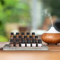 NEX™ Whitewash Essential Oils Storage Rack for 5, 10, 15, and 20mL Bottles
