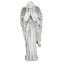 Design Toscano Medium Divine Guidance: Praying Angel Garden Statue