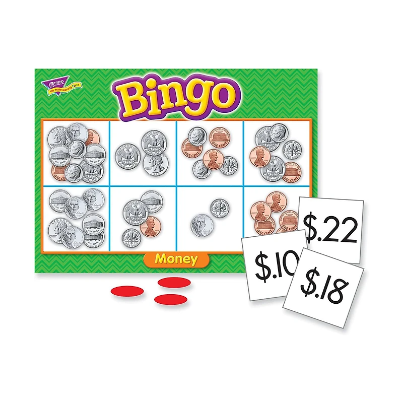 Trend Enterprises® Money Bingo