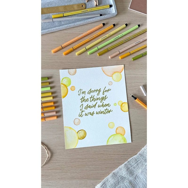 STABILO® Pen 68 10-Pen Wallet Set II