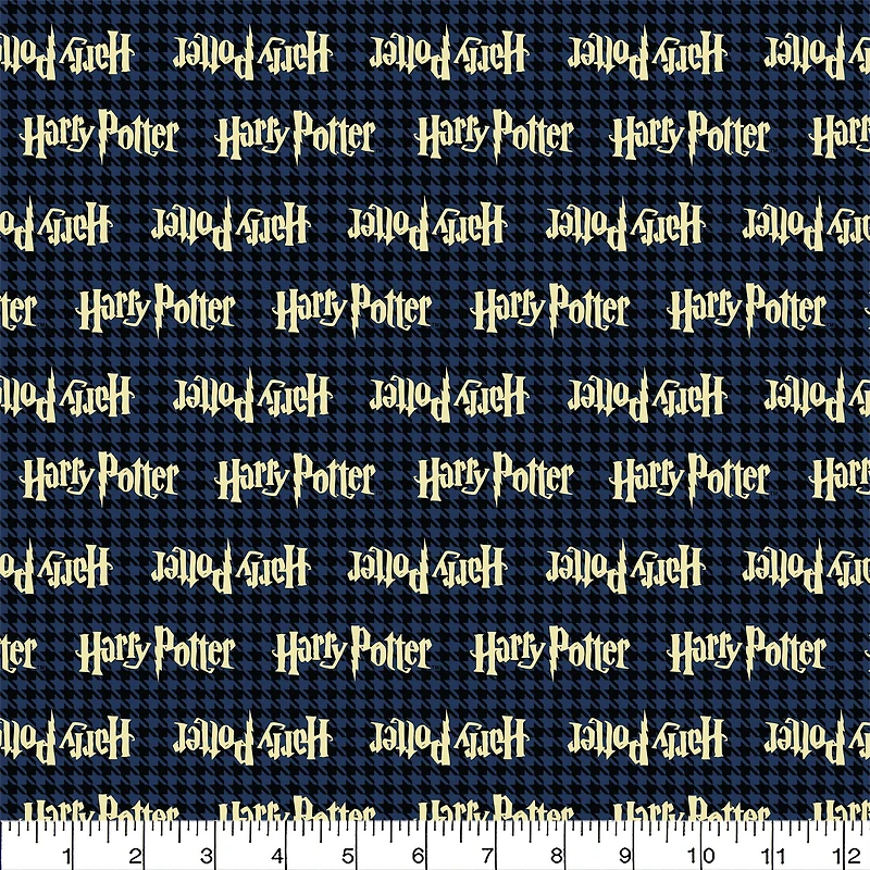 Harry Potter™ Houndstooth Cotton Fabric