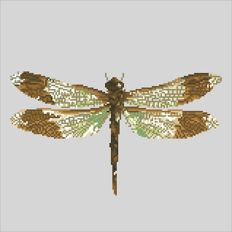 Diamond Dotz® Dragonfly Earth Diamond Painting Pillow Kit