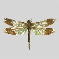 Diamond Dotz® Dragonfly Earth Diamond Painting Pillow Kit