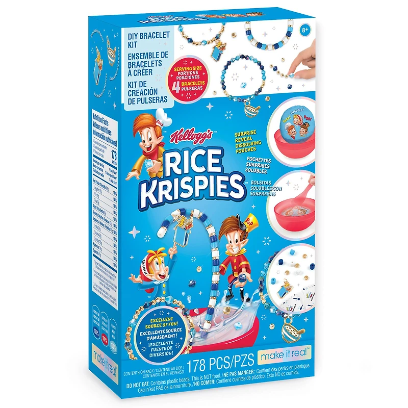 Make It Real™ Kellogg's™ Cerealsly Cute Rice Krispies™ DIY Bracelet Kit