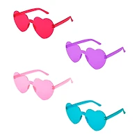 5.5" Heart Shaped Glasses, 4ct. by Celebrate It™