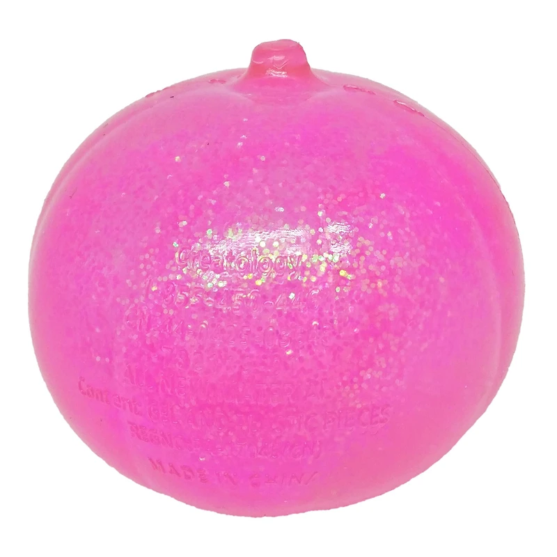2.75" Pink Jack-O'-Lantern Squishy Toy by Creatology™