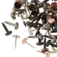 12 Packs: 80 ct. (960 total) Metallic Circle Brads by Recollections™