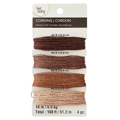 Bead Landing™ Natural Hemp Cord