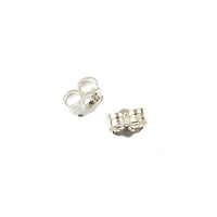 5mm Sterling Silver Earring Clutches, 6ct. by Bead Landing™