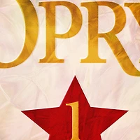 American Art Decor Grand Ole Opry Shaped and Embossed Heavy Gauge Metal Sign - 15.3125" x 16.3125"