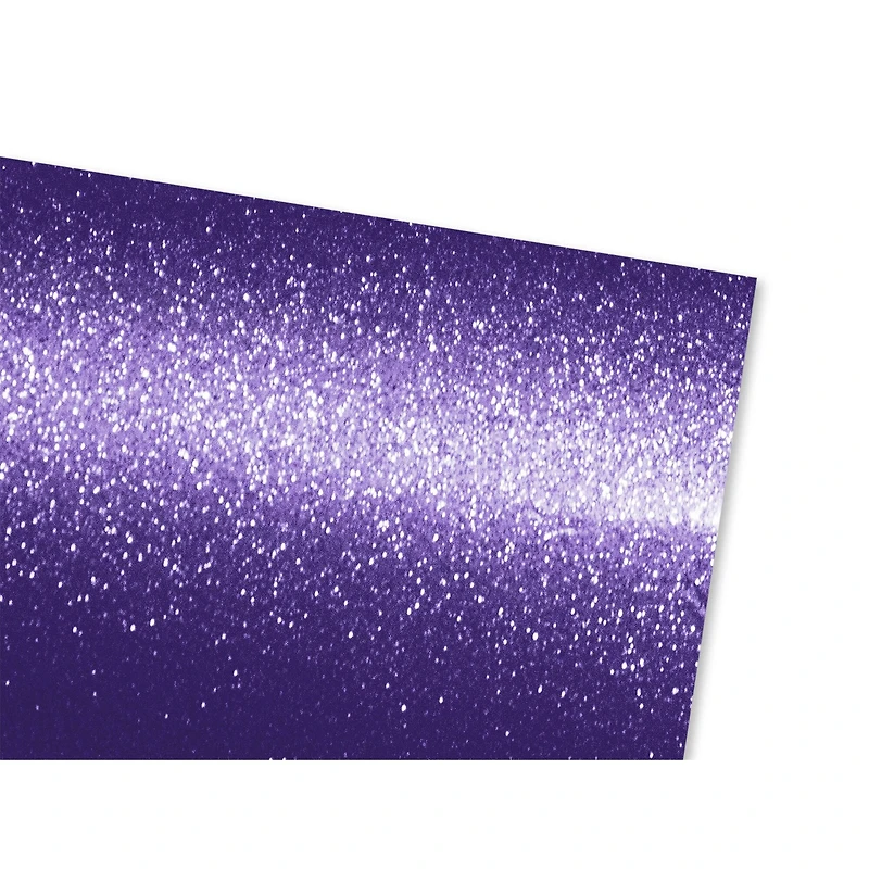 PA Vinyl Fine Glitter Permanent Adhesive Vinyl