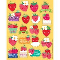 Eureka® Strawberry Scented Stickers, 6 Packs of 80ct.