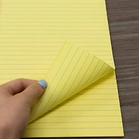 BAZIC Products® 9" x 12" Canary Perforated Writing Pads, 12ct