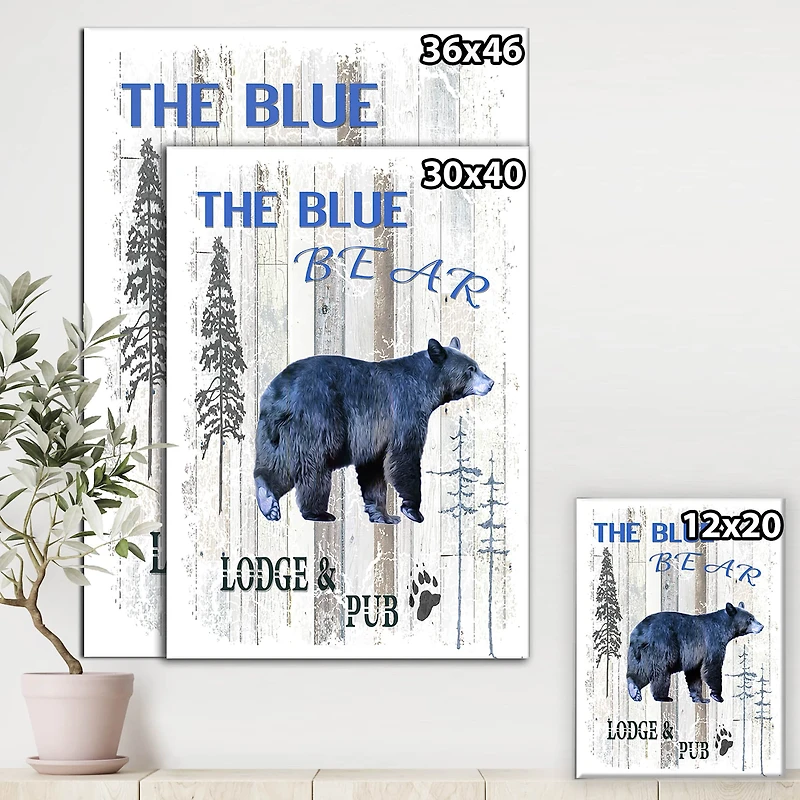 Designart - The Blue Bear