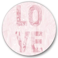 Designart - Pink Pastel Love