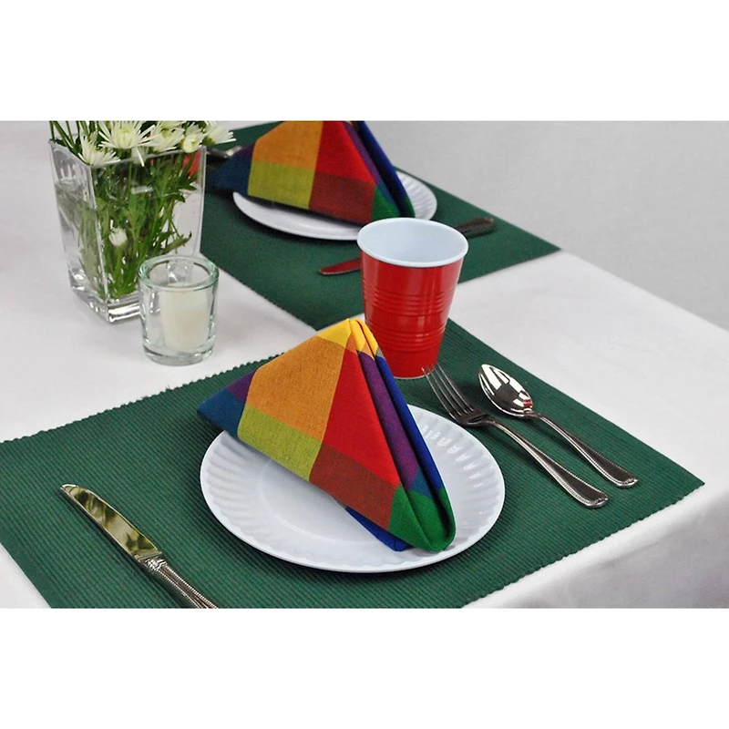 DII® Summer Check Napkin, 4ct.