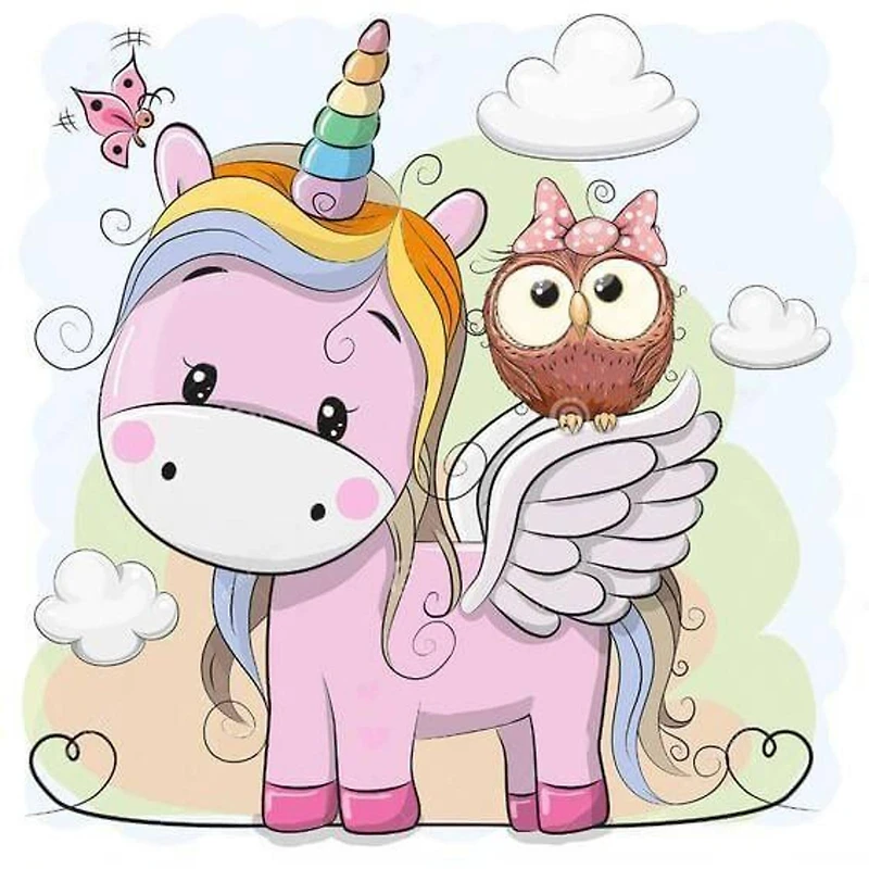 Wizardi Best Friends Diamond Painting Kit