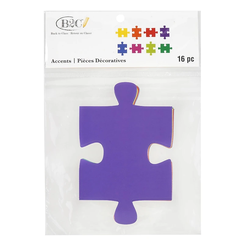 Die Cut Puzzle Accents, 16ct. by B2C®