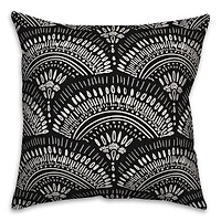 Bohemian Sketch Indoor/Outdoor Throw Pillow