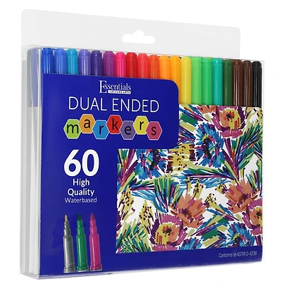 Essentials by Leisure Arts Color Dual Ended Marker Set