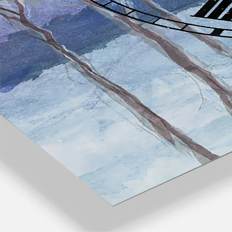 Designart 'Evening Serenade Ii Traditional Multipanel Wall Clock