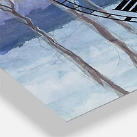 Designart 'Evening Serenade Ii Traditional Multipanel Wall Clock