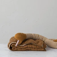 Hello Honey® Brown Reversible Quilted Baby Blanket