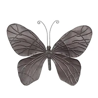 Red Metal Eclectic Wall Decor, 36" x 27"