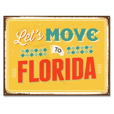Designart - Vintage Florida sign
