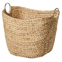 Large Brown Seagrass Contemporary Storage Basket