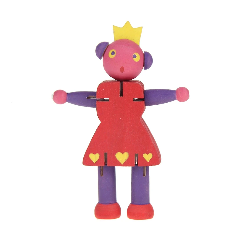 3D Princess Wood Figure by Creatology™