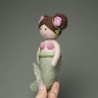 Charivna Mit The Little Mermaid Felting Kit
