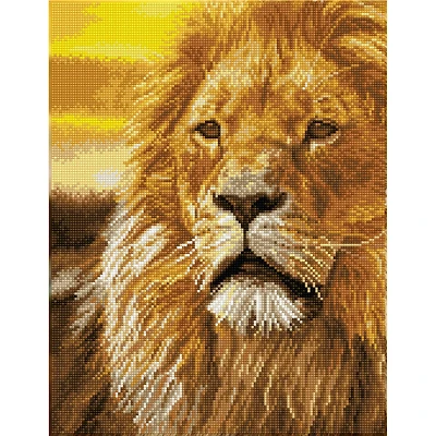 Diamond Dotz® Intermediate Lord of the Serengeti Diamond Painting Kit