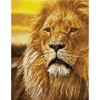Diamond Dotz® Intermediate Lord of the Serengeti Diamond Painting Kit