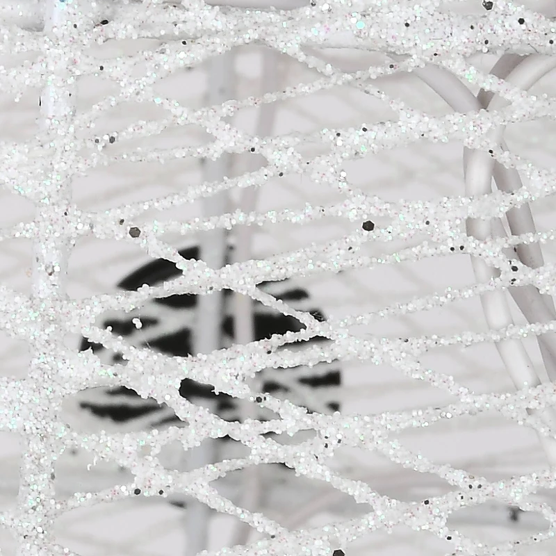 36" Pre-Lit Sisal Snowman Decoration