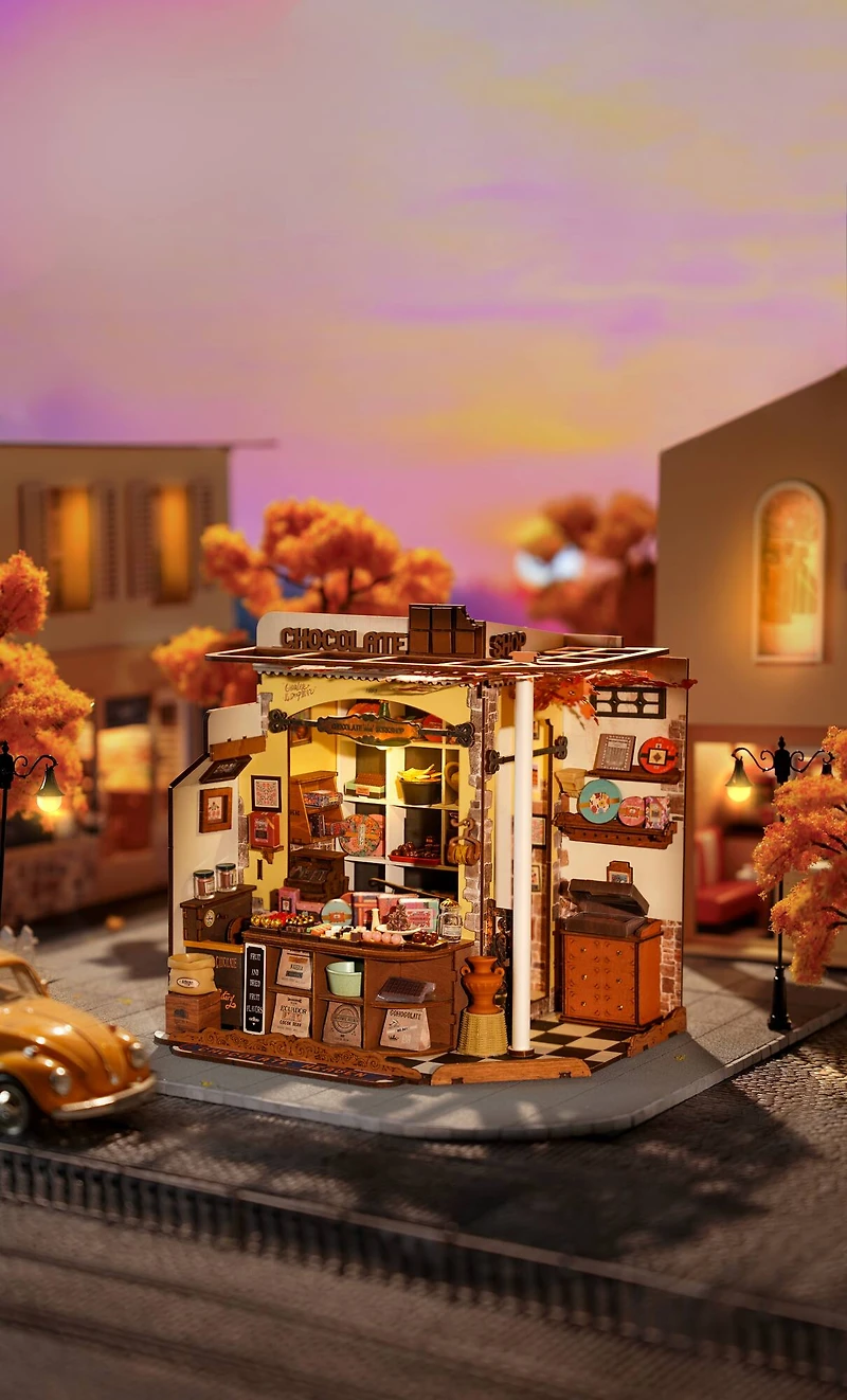 Rolife® Henry's Chocolate DIY Miniature House Kit