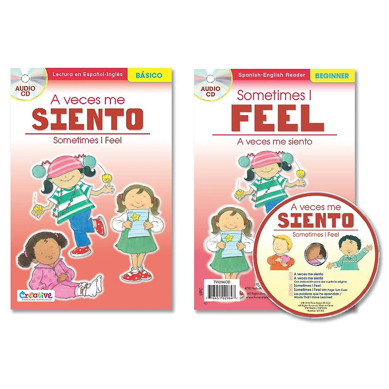 Spanish-English Readers with audio CD bundle set