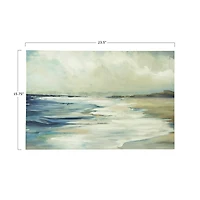 Hello Honey® Hand Painted Beach Scene Canvas Wall Décor
