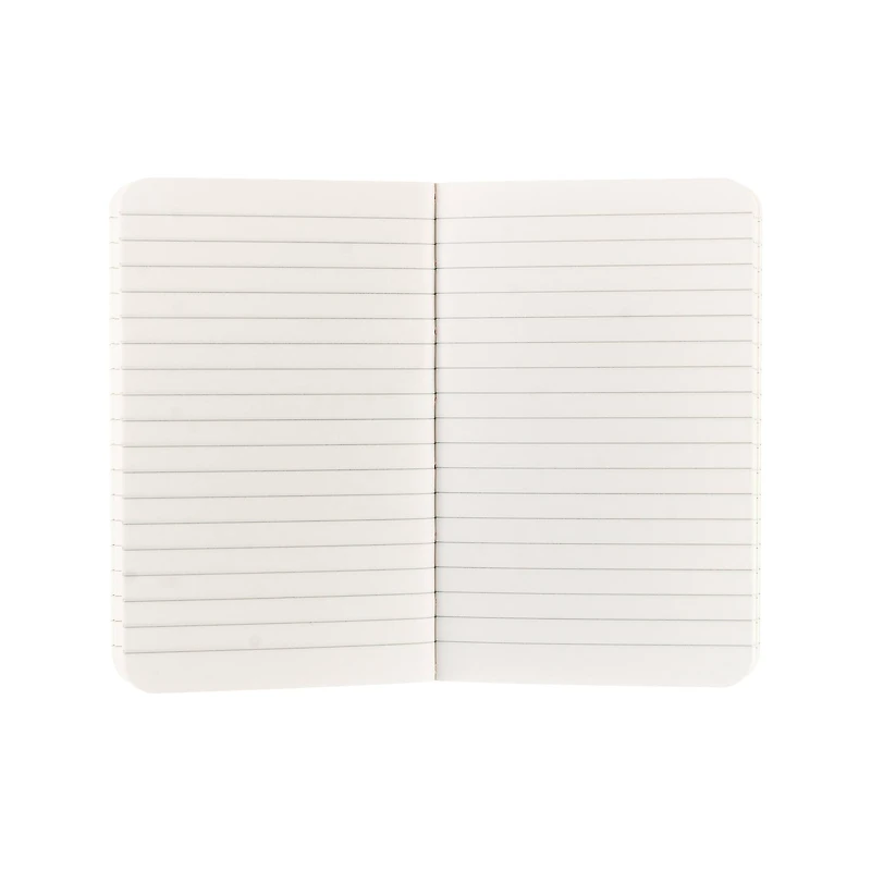 Fabriano® EcoQua Plus Lined Red Fabric-Bound Notebook