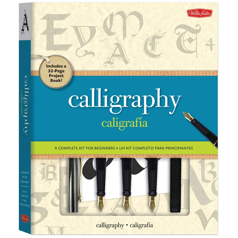 Walter Foster Beginner's Calligraphy Kit