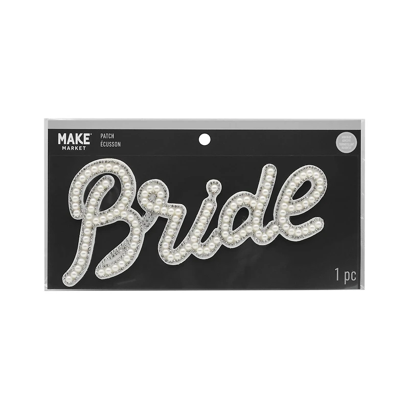 Pearl Bride Iron On Patch by Make Market®