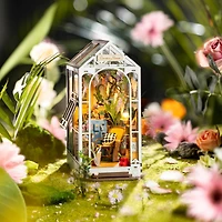 Rolife® Garden House DIY Book Nook Shelf Insert Kit