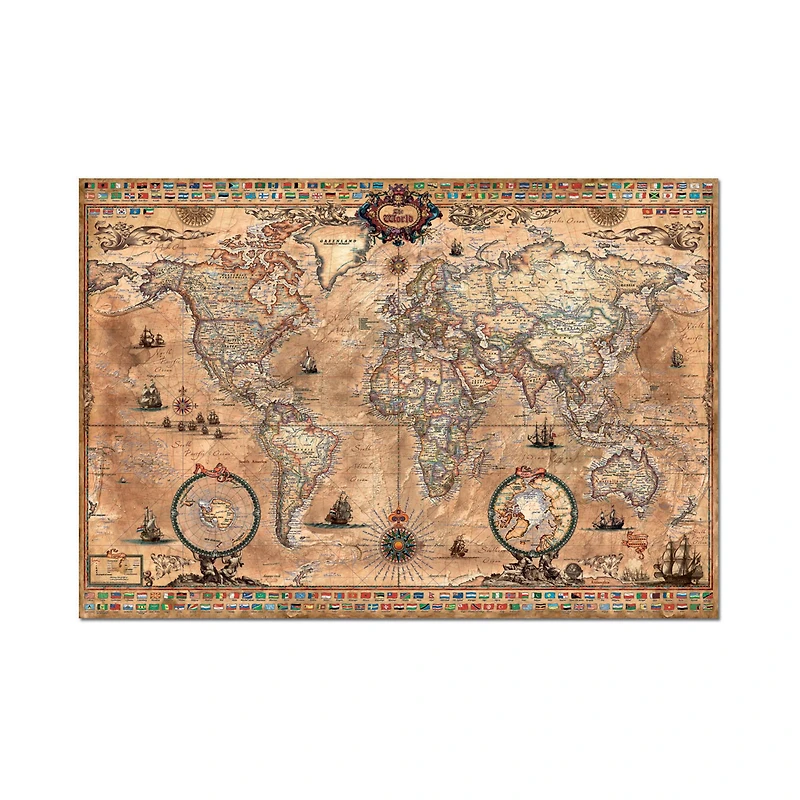 Educa Antique World Map 1,000 Piece Jigsaw Puzzle