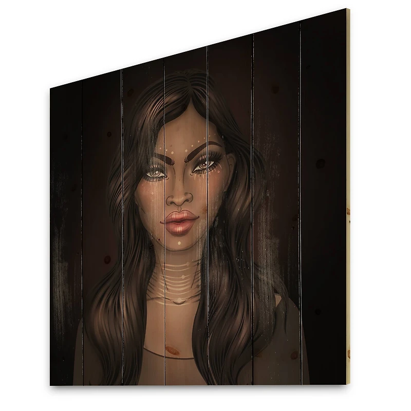 Designart - Portrait of African American Woman IV