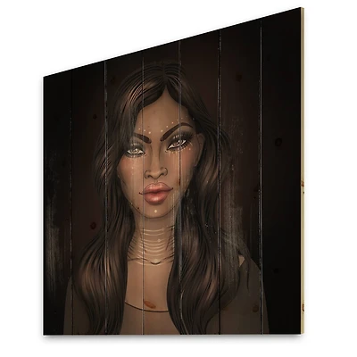 Designart - Portrait of African American Woman IV